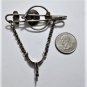 Vintage Sterling Silver MEXICO 1920s Western Spur Dangle Tie Clip Lot