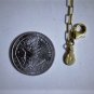 Vintage Sterling Silver Gold Vermeil Elongated Links Chain Necklace  Lot 28"