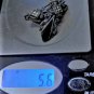 Vintage Sterling Silver Marcasite Onyx Dangle Drop Post Earrings Lot