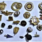 Vintage Gold Filled Emblem Company School Fraternal Pins Lot 27 Pieces