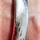 Vintage Sterling Silver Brushed Etched Carl Art Bangle Bracelet Lot