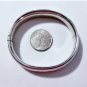 Vintage Sterling Silver Brushed Etched Carl Art Bangle Bracelet Lot