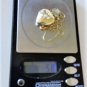 Vintage Sterling Silver w Gold Vermeil Etched Heart Locket Pendant Necklace Lot