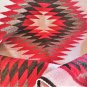 Antique Southwest Navajo 3rd Phase Serrated Diamonds Chief Blanket 56" x 30"
