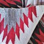 Antique Southwest Navajo 3rd Phase Serrated Diamonds Chief Blanket 56" x 30"
