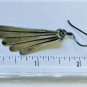 Vintage Sterling Silver Southwestern Navajo Dangle Deco Wire Earrings Lot