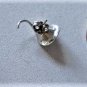 Vintage Sterling Silver Cute Dainty Jack -In-Pulpit Pearl Stud Earrings Lot