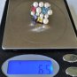 Vtg Sterling Silver Brazilian Mix ROSS SIMONS Gemstone Pearl Ring Lot Sz ~ 7.5