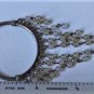 Vintage Sterling Silver Gypsy Boho Bead Dangle Fringe Hoop Earrings Lot 3-3/4" L