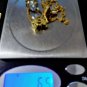 Vintage Gold Plated Gen. Gemstone Diamond Necklace & Pendant Lot of 2 Pieces