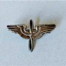 Vtg WWII Sterling Silver Pilot Prop Wings Flying Prop Sweetheart Pin Brooch Lot