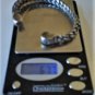 Vtg Sterling Silver SOUTHWEST Navajo? Goro? Braided Hammered Cuff Bracelet Lot