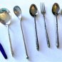 Antique/vtg 925 & 800 Silver Demitasse Spoons & Forks Lot W & Sorensen JT Norway