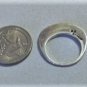 Vintage Sterling Silver MODERNIST *Courage* Ring Lot Size 7