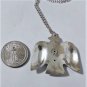 Sterling Silver Southwestern Turquoise Native Thunderbird Pendant Necklace Lot