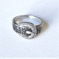 Vintage Sterling Silver DJB Buckle Band Ring Lot Size ~8