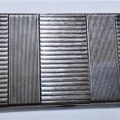 Vintage/Antique French Hallmarked Sterling Silver Slim Deco Cigarette Case