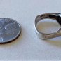 Vtg Sterling Silver MODERNIST Amethyst *Miner's Den* FEB Birthday Ring Lot Sz 8