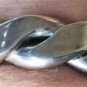 Vtg Sterling Silver NAVAJO Michael Chavez Thick Hammered Cuff Bracelet Lot