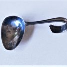 Vintage WEBSTER Sterling Silver Curved Handle Side Bowl Baby Infant Spoon Lot