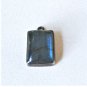 Vintage Sterling Silver Labardorite Necklace Pendant Lot