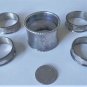 Sterling Silver GORHAM Mono MSC & Matching MEXICO Plain Napkin Rings Lot