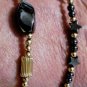 Vintage Gold Filled Hematite Stars Beaded Bracelets Lot 2 Pcs