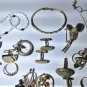 Vintage 12 & 14K Gold Filled Jewelry Lot Jade Pearls Most Wearable 139.1 Gr