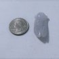 Vintage Icy White Jade Carved Cicada w Coin Pendant Lot
