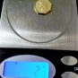Vintage 14K YG MARY Medal Catholic Necklace Pendant