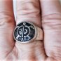 Vtg Sterling Silver Southwest Navajo Turtle Bear Paw Ring Sze 10 Shube's Mfg Lot