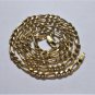 Vintage 10K YG Cuban Figaro Link Chain ITALY Necklace UNISEX 20-1/4" x 5 mm