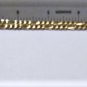 Vintage 10K YG Cuban Figaro Link Chain ITALY Necklace UNISEX 20-1/4" x 5 mm
