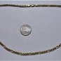 Vintage 10K YG Cuban Figaro Link Chain ITALY Necklace UNISEX 20-1/4" x 5 mm