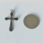 Antique Victorian 835 Silver Turquoise Cross Necklace Pendant Lot