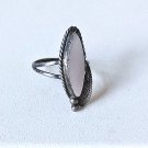 Vintage Sterling Silver Southwest Navajo Mother of Pearl Ring Lot Size ~ 7.75