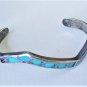Vtg Southwest Old Pawn Navajo Sterling S Turquoise Cuff Bracelet Repair Lot