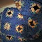 Vintage Handmade Crochet Granny Squares Afghan Lot 78" x 70"