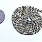 Vintage Sterling Silver ITALY Cuban Figaro Chain Necklace Lot 24"
