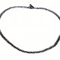 Vintage Sterling Silver Southwestern *Silver Pearls* Toggle Necklace Lot 18"