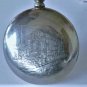Antique Silveroid WALTHAM 7J 18s Model 1883 Railroad Style Pocket Watch RUNS