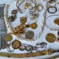 Vintage Gold Plated/Filled Jewelry Lot M Wearable 139.1 Gr