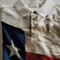 Vintage AMERICAN SUMMER CLOTHING CO. July 4th Short Sleeve Knit Polo Shirt Sz L