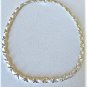 Vintage Sterling Silver XO Hearts Chain Necklace Lot 16.5"
