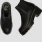 Dr Martens Black Leather ROMETTY Platform Chelsea Boots US Women 11 EU 43 NIB