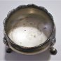 Antique 18th Century Style Victorian Sterling Silver Horse Foot Open Master Salt