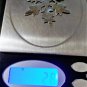 Vintage Sterling Silver Huge Snowflake Necklace Pendant or Bracelet Charm Lot