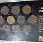 Encased Collection of 10 US Indian Head Cent Pennies !888 & 1900-08