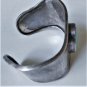 Vtg Sterling Silver SOUTHWESTERN Turquoise Jasper Inlaid Wavy Cuff Bracelet Lot
