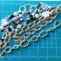 Vintage Silver Plated Toned Chunky Modernist Jewlery Lot Collection of 17 Pcs